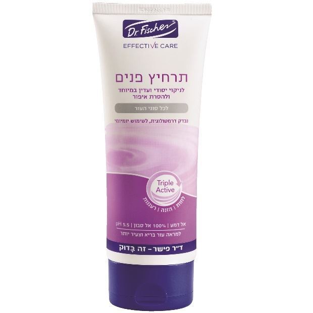 תרחיץ פנים לניקוי יסודי