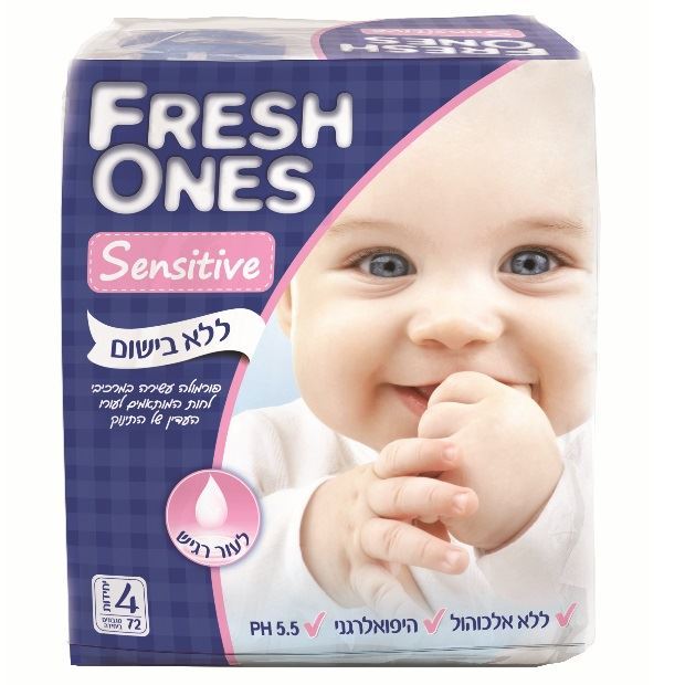 פרש ואנס מגבונים ללא בישום
