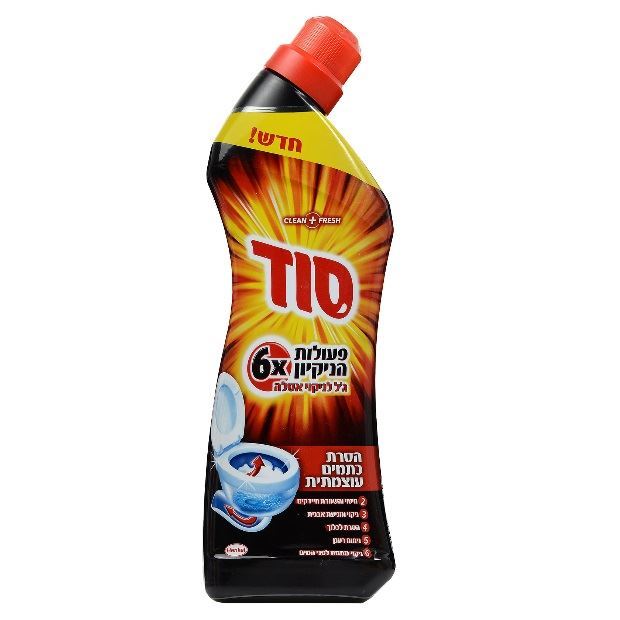 סוד ג'ל ניקוי אסלה - הסרת כתמים עוצמתית