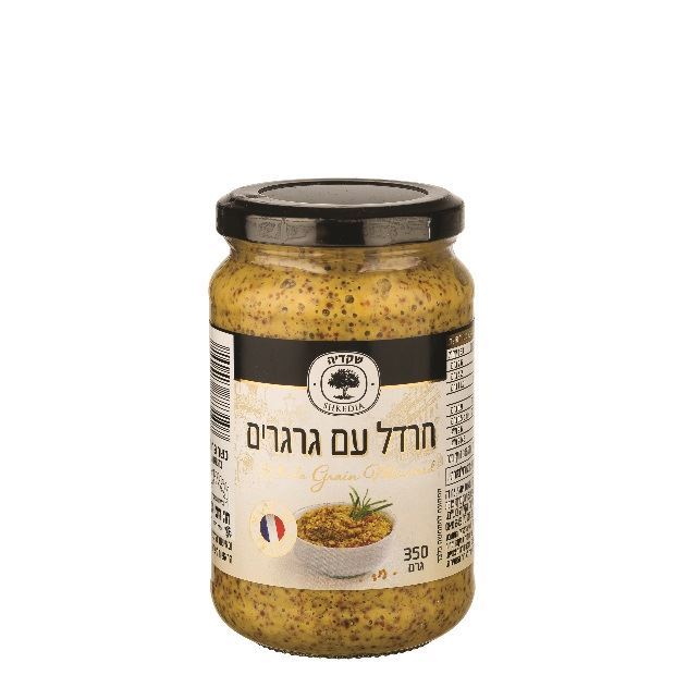 חרדל דיז'ון עם גרגירים