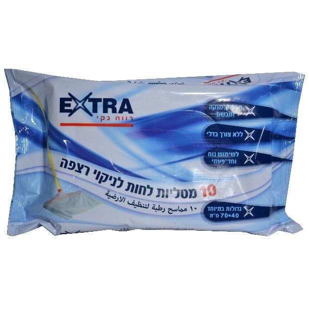 אקסטרא מגבונים לניקוי רצפות