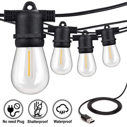 גרילנדה 8 מטר עם חיבור usb 